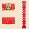 Bless Pocket Folding Lucky Red Envelopes Paper Chinese Style Hongbao Traditional Cash Envelopes Birthday