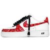 Air Force 1 07 Air Force 1 Leather Thermal Coverage Low Top Skateboard Shoes Men's Black White Red CW2288-111(Team-)