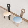 Non Slip Round Stool Seat Cover Thick Plush Stool Cover All-inclusive Chair Cushion  Home Use