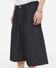 DNSR Pinstripe Bermuda Denim Pants Indigo