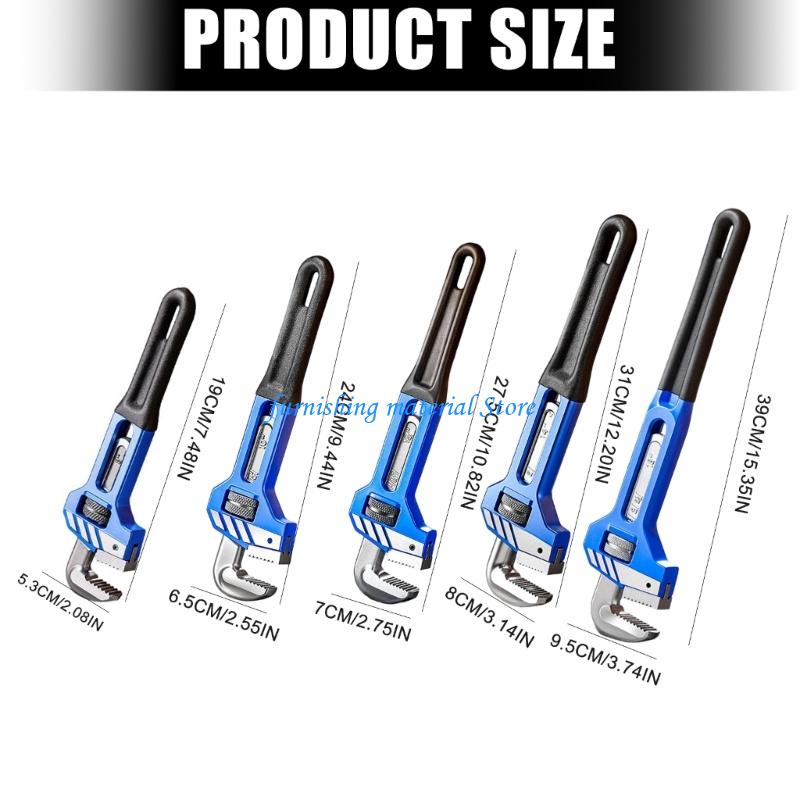 Y5GD Heavy Duty Pipe Pliers Multifunctional Wrench Water Pipe Plier for Plumber