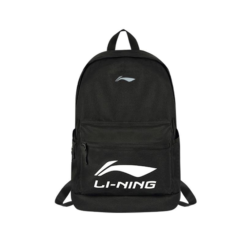 New LiNing Polyester Backpack Regular Unisex Black ABSV313-31
