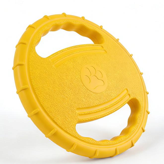 

Interactive Large Dog Toy: Durable Teething Tug & Flying Disc for Golden Retrievers & Border Collies