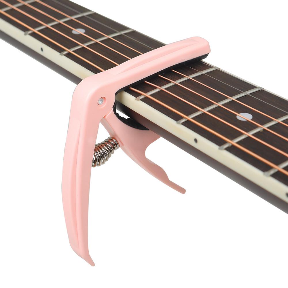 Universal Capo Guitar Accessories Quick Change Clamp Key Acoustic Classic Guitar Capo Ukulele Tuning Clamp for Guitar Parts