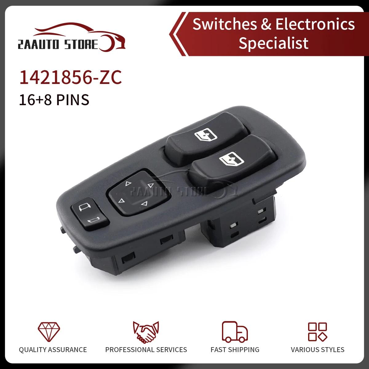 For Scania P G R T-Series Truck 1421856-ZC Car Accessories Electric Car Power Window Lifter Control Switch Button 1421856 1421856-ZC