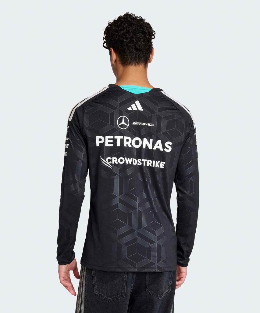 ADIDAS Mercedes Amg F1 Team Driver'S Jersey Long Sleeve - Black / Kf0148