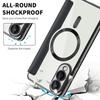 For Samsung Galaxy S25 Edge Case Compatible with MagSafe Rhombus PU Leather Phone Cover