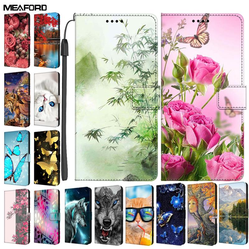 Leather Flip Covers For Xiaomi Redmi Note 13 4G 5G Cases Note13 Pro 13C 13R Stand Wallet Book Card Covers For Redmi Note 13 Pro