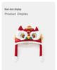 DUUDUU 2025 New Year Red Baby Winter Hat - Class A Warmth for Newborns