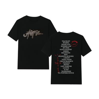 Utopia Travis CACTUS Hip Hop Rap Vintage T-shirt Fashion Casual Y2K Cotton Men T Shirt New Tee Tshirt Womens Tops