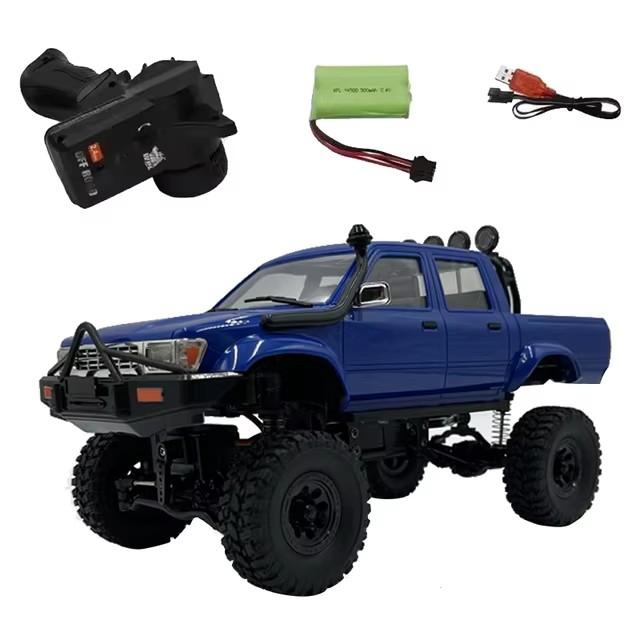 Mașinuță RC Nouă WPL C64-1 1/16 2.4G Scară Completă 4WD Mașină de Escaladă pentru Adulți Vehicul Off-Road C24 Camionetă Control de la Distanță Jucărie pentru Băieți Cadouri