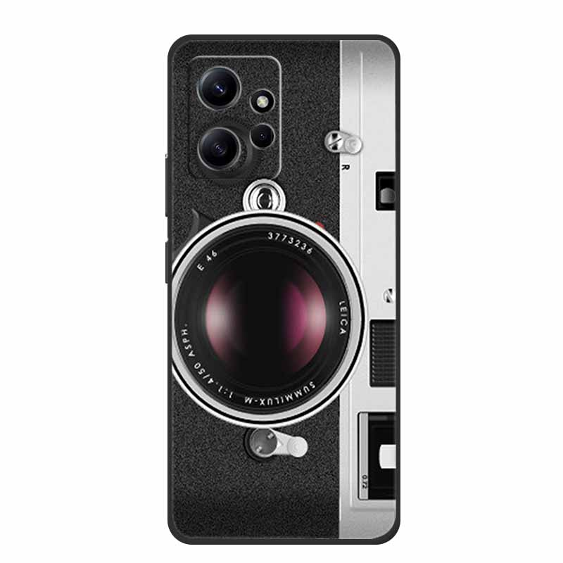 Für Xiaomi Redmi Note 12 4G Hülle Tiere Weiches Silikon TPU Handyhüllen Rückseite für Redmi Note12 4G Mode 23021RAA2Y Fundas