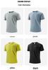 Men's Quick-Dry Breathable Fitness T-Shirt - Short Sleeve for Running & Exercise