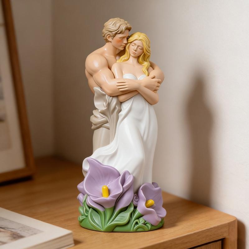 Hugging Couple Silicone Candle Molds Heat Resistant for Resin Casting Making Candle Soap Valentine's Day Holiday Gift