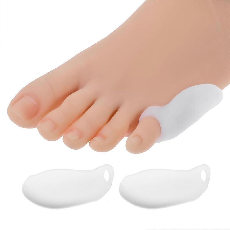 Kleiner Zeh Gel Ballenschutz 8er Pack Schneiderballen Polster Weiche Gel Ballenpolster Schneiderballen Korrektor Zehenspreizer zur Schmerzlinderung Passform für Frauen