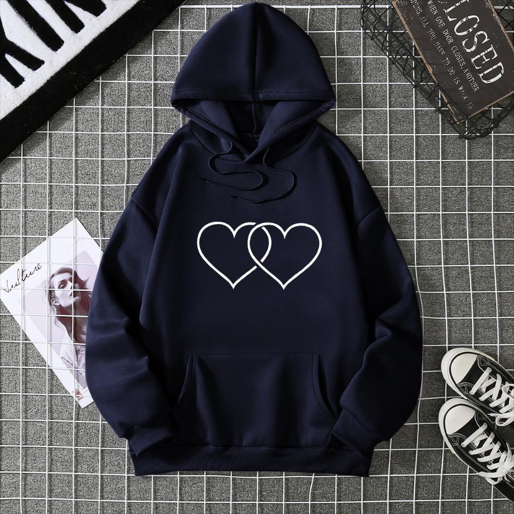 Mingxin Supply Chain Europe and the United States sell autumn and winter women's clothing new fashion letter printing fleece sweater