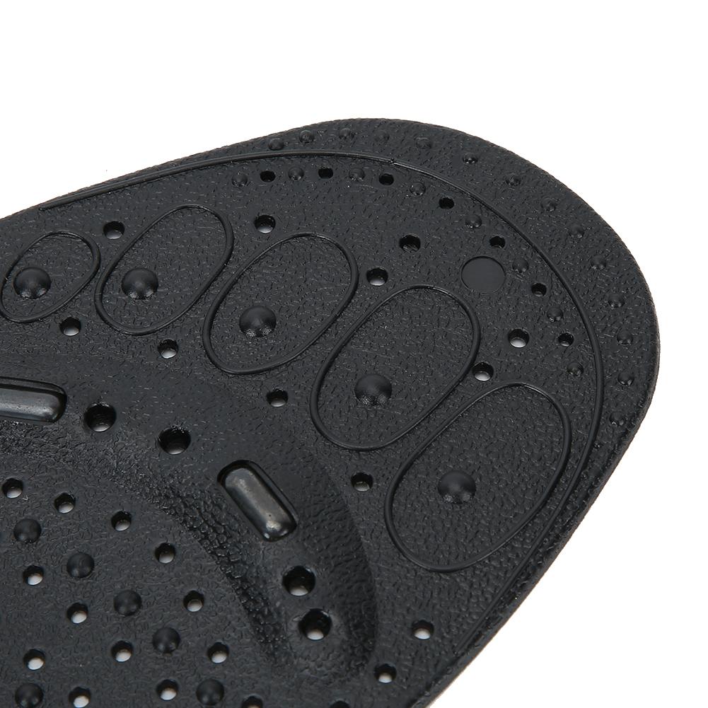 2 Pairs Unisex Magnet Therapy Insoles Breathable Foot Sole Massage Foot Pad (L)