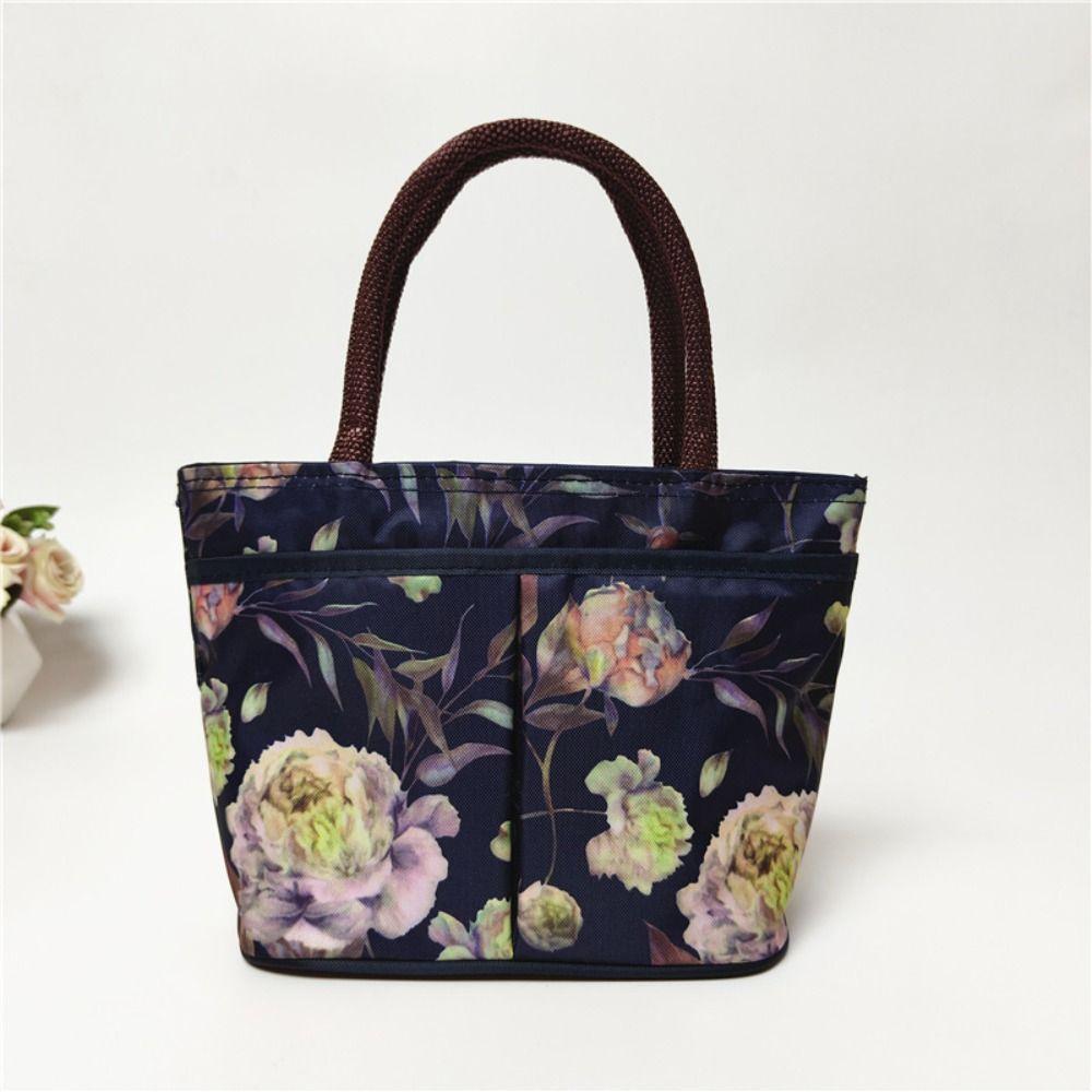 Blumen Rosen Tragetasche Schultertasche Eimer Umhängetasche Mode Blumen Handtasche Reise