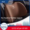FJR5   For Mercedes Benz Car Lumbar Support Soft Breathable Memory Foam Pillow Accessory W202 W212 W126 W140 W168 W177 CLS GLE GLC GLS