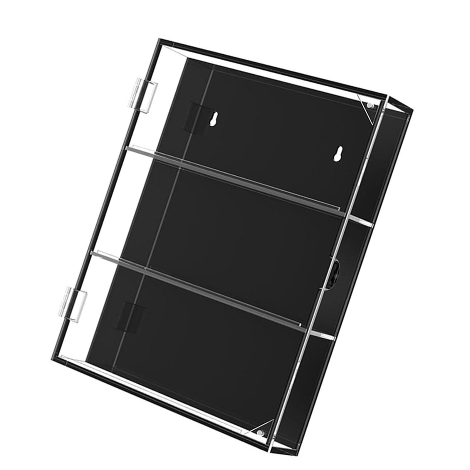 

Настенный спортивный карточный стенд, витрина для спортивных памятных вещей, настенный держатель для карт, акриловый запирающийся шкаф A