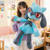 Large Size Riolu & Dedenne Plush Toys Set, Soft Stuffed Riolu and Dedenne Dolls for Fans & Kids Children's Birthday Gift