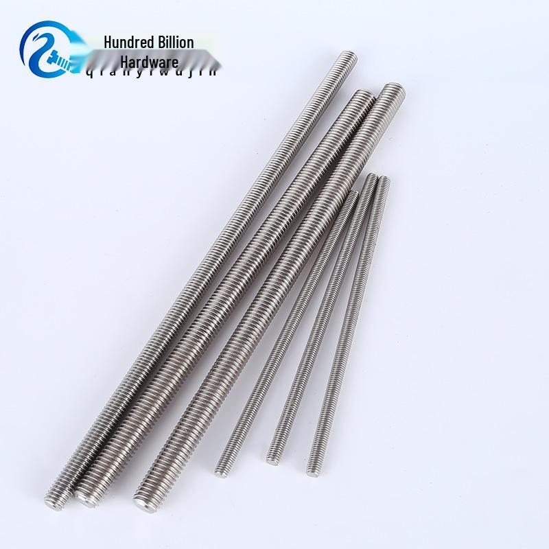Customizable 304 Stainless Steel Fully Threaded Rod