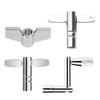 Drum Wrench Universal Drum Tuning Wrench Drum Assembly and Disassembly Tool Four-Corner Screw Drum Wrench with Hole Drum Lock