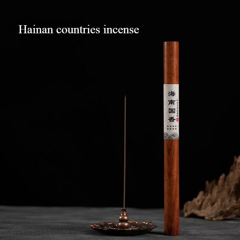 20g/Tube Sandalwood Stick Incense Natural Agarwood Bedroom Living Room Study Room Tea Room Purify The Air Deodorize Joss Stick
