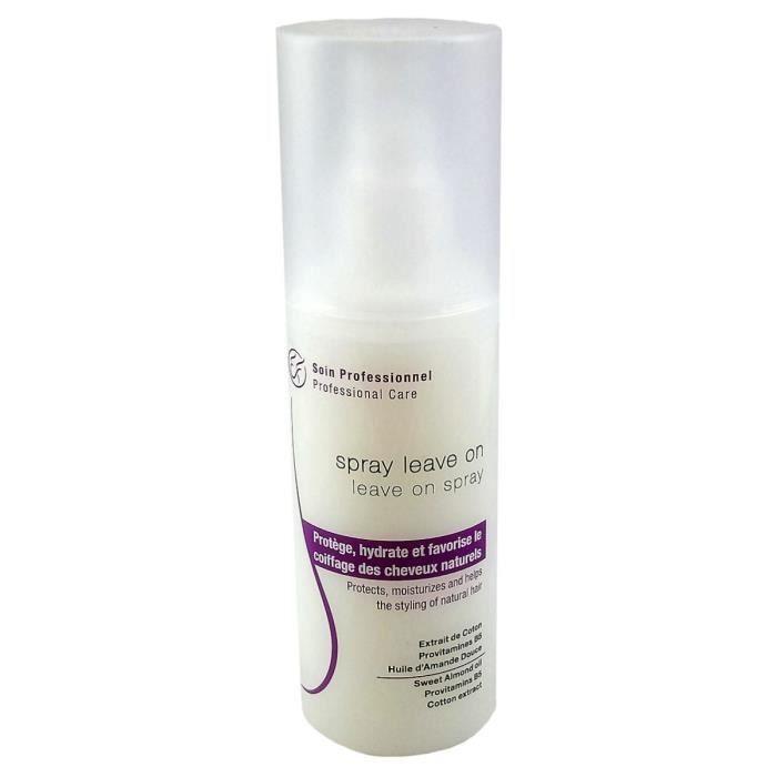Spray Leave on - Hydratant - 150 ml - Cheveux secs - Soin sans rinçage - Souplesse