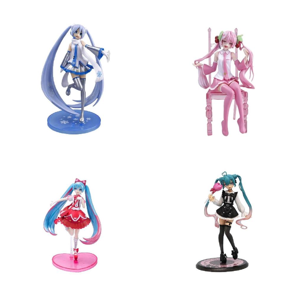 Entzückendes PVC Hatsune Miku Sammlermodell Figur in verschiedenen Stilen