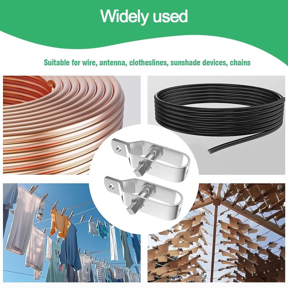 Galvanised Cable Tensioner Silver Wire Ratchet Tensioner New Tensioning Cable  Home