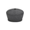 VARZAR Metal Tip Wool Sailor Cap Charcoal