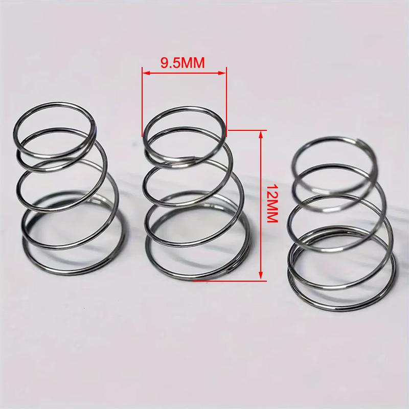 2/5/10Pcs Stainless Steel Usb Humidifier Replacement Springs, Atomizer Diffuser Compatible Small Spring Spares, General
