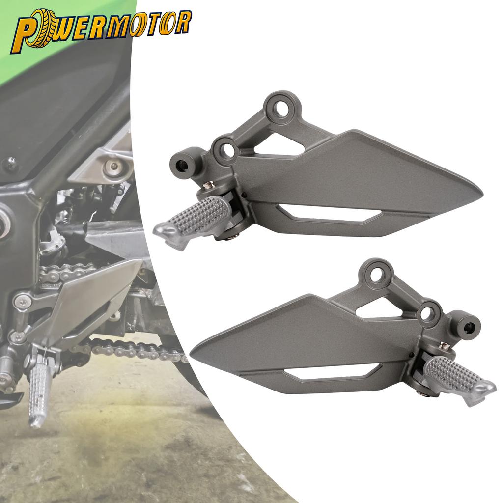 Left Right Foot Pedal Peg Bracket For KAWASAKI NINJA 250 300 R Z250 Z300 EX300 2013-2018 Motorcycle Front Footrest Accessories