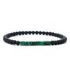 Minimalist 4mm Bead Bracelet Unisex Emperor Onyx Small Stone Braclet Meditation Yoga Strand Braslet Couple Brazalete Pulsera