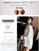 Women's Korean Style Loose Fit White Long-Sleeve Shirt - Medium Length, 2025 Spring/Autumn Collection, Versatile for Students.