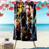 1pc Manchester United Manchester City Beach Towel, Outdoor Beach Towel Ideal Beach Necessities and Vacation Items