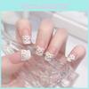 New Arrival Fresh And Lovely Floral Nail Decals For Ladies A41