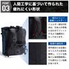 Fioretto Large Capacity Backpack See This Boxy Backpack On the Streets Every Box 30L Men's "You'll Day! Backpack" (Navy)