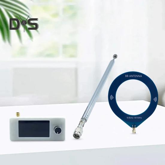 0,5–108 MHz tragbares Mini-Radio, wiederaufladbar, Taschenformat, 1,9-Zoll-IPS-Bildschirm, Allband-Radioempfänger, HF/SW/MW/VHF-Radio