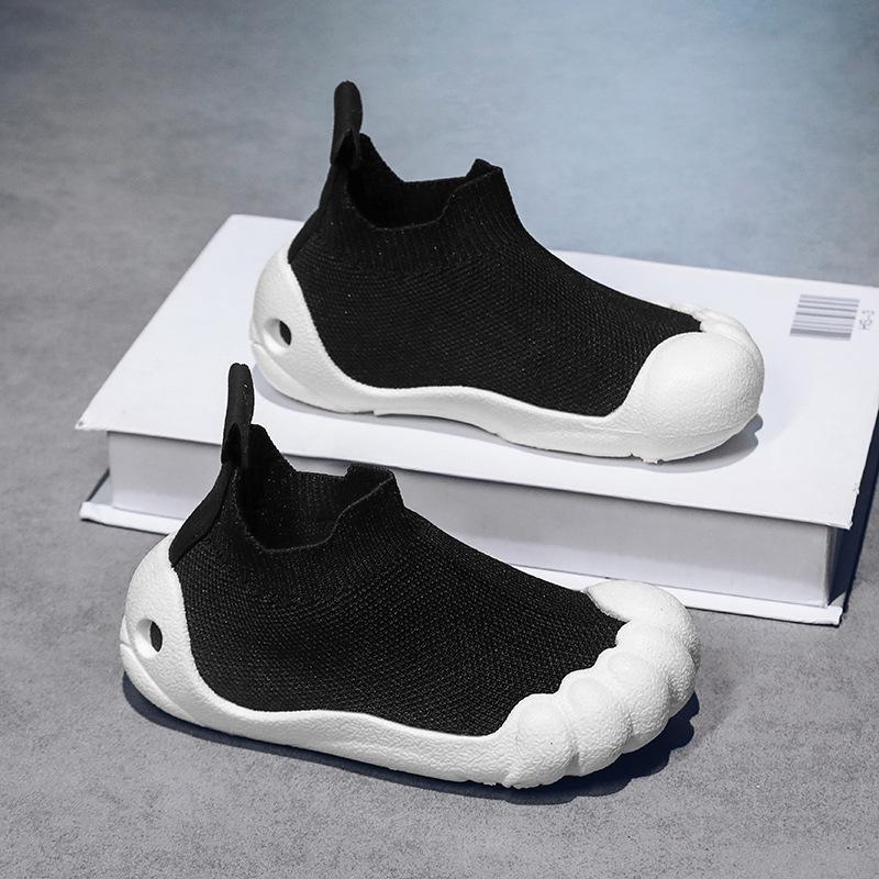 

Baby shoes 2025 spring and autumn new fly-woven breathable functional shoes children and girls soft-soled toddler shoes 27