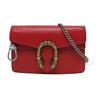 [Pre-Owned] Dionysus Tiger Head Buckle Chain Leather Crossbody Shoulder Bag - Excellent #13W2HN2