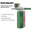 Oxygen Injector Mini Air Compressor Kit Air-Brush Paint Spray Gun Airbrush For Facial Hydrating Device Mist Sprayer Beauty Tool