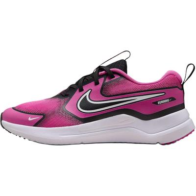 Cosmic Runner GS Laser Fuchsia Kids Sneakers Pink Black White HM4402-602