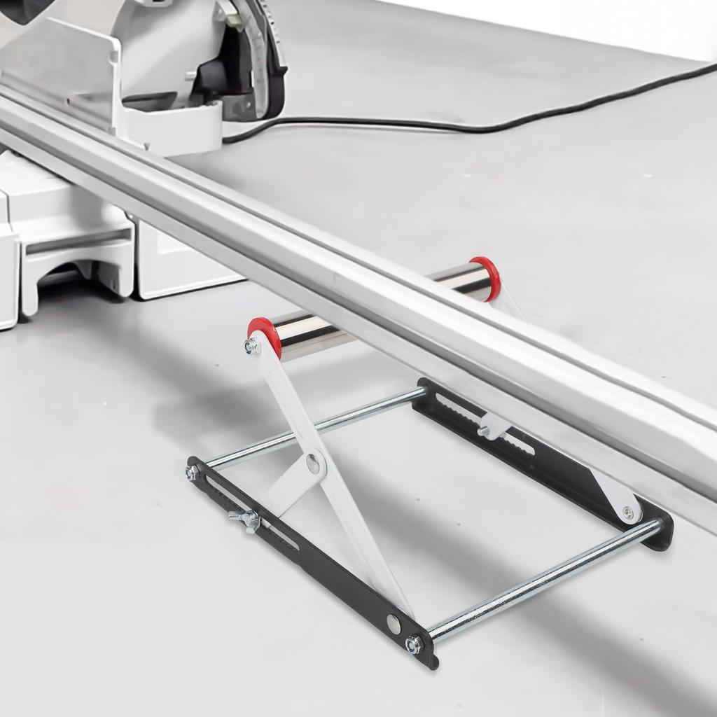 Foldable Material Support Bracket for Cutting Machines Height Adjustable from 55 to 135mm for User Convenience