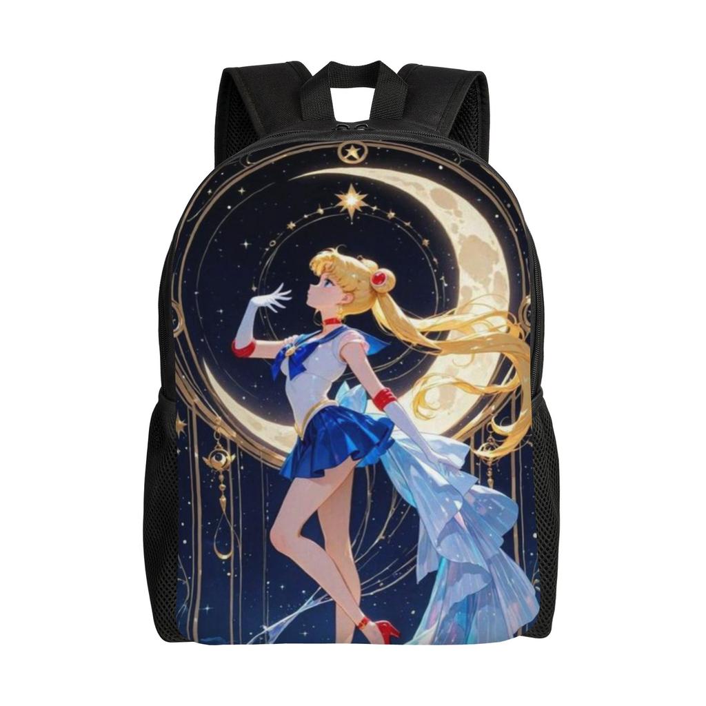 Back to school season Usagi Tsukino (2) Bookbag Sailor Moon Men Women Adult Good Quality Backpack