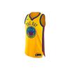 NBA City Edition Connected Jersey Stephen Curry #30 Golden State Warriors Straight-Cut Basketball Vest Men Tops Yellow AH6052-728