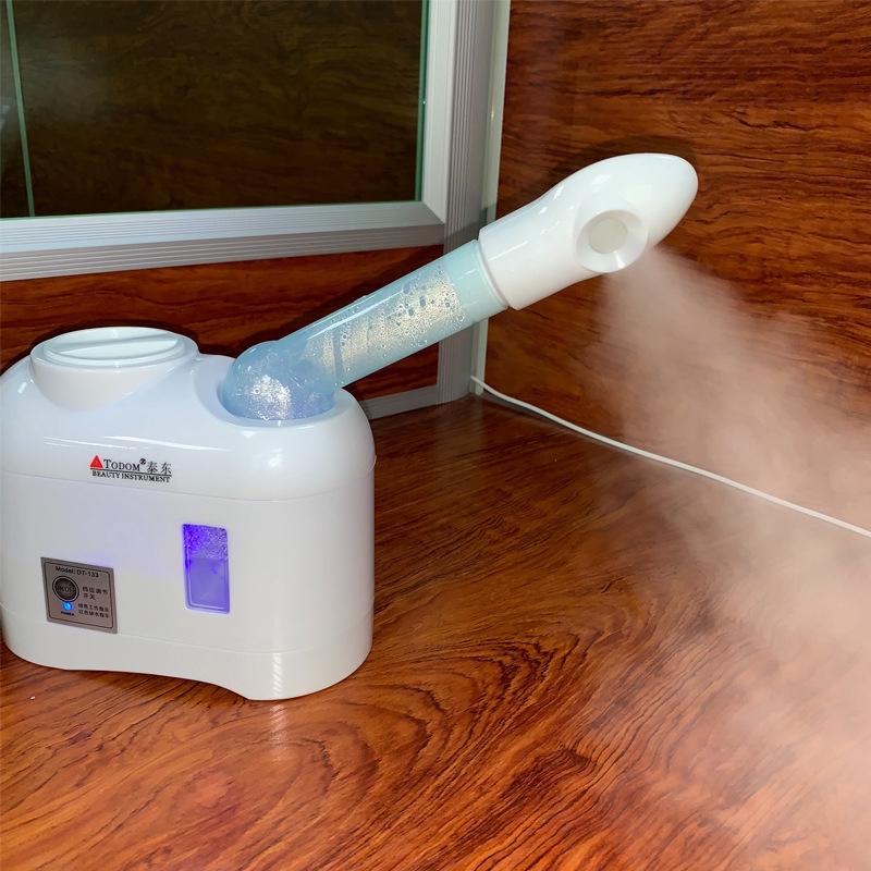 Home Facial Steamer Use Herbal Vaporizer Aroma Ozone Face Sauna Thermal Steam Humidifier Whitening Moisturizing Skin Care Tool 220V