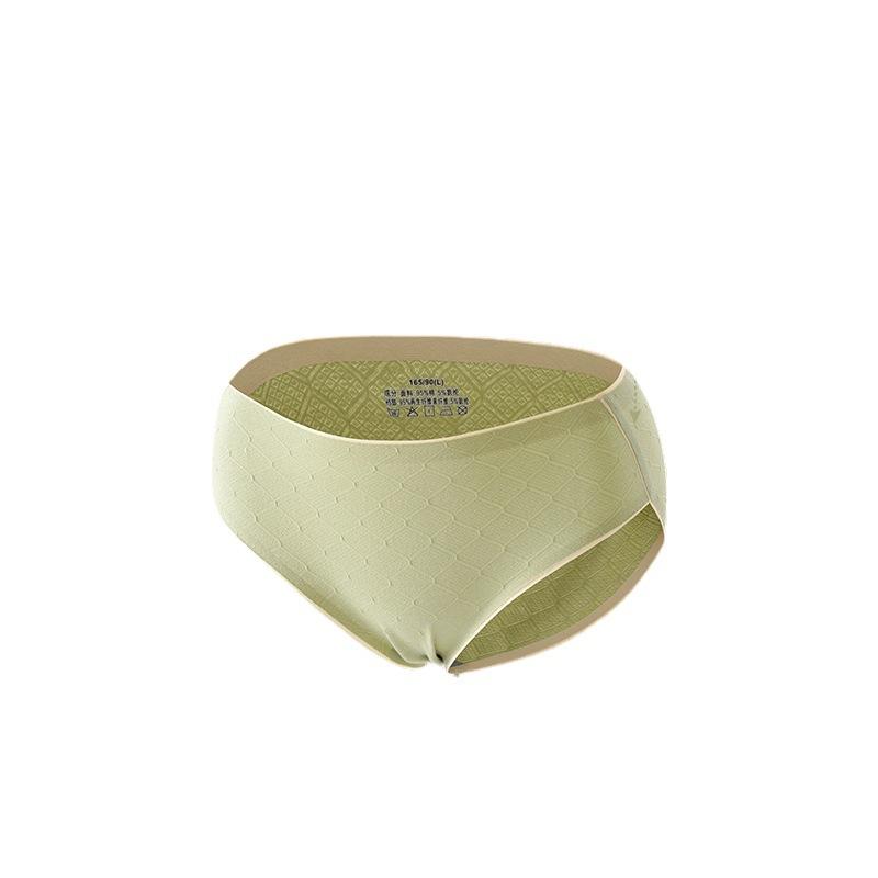 Baumwollslips für Damen in großer Größe, Damen-Slips in Unifarben, bequem, atmungsaktiv, mittelhoch geschnitten, nahtlose Unterhosen