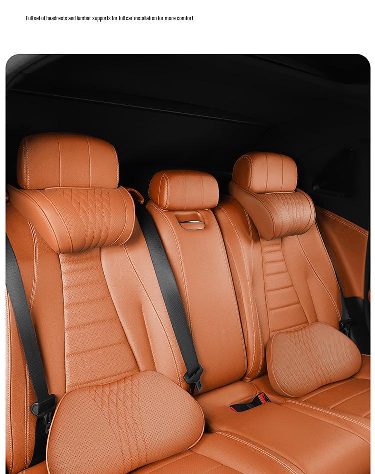 Car Lumbar Support Cushion for Mercedes-Benz, Toyota, Maybach – Driving Comfort & Waist Protection